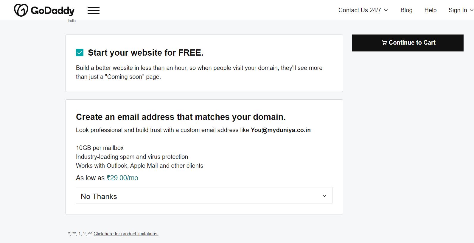 Godaddy से Domain कैसे खरीदें ? Step By Step जानकारी 