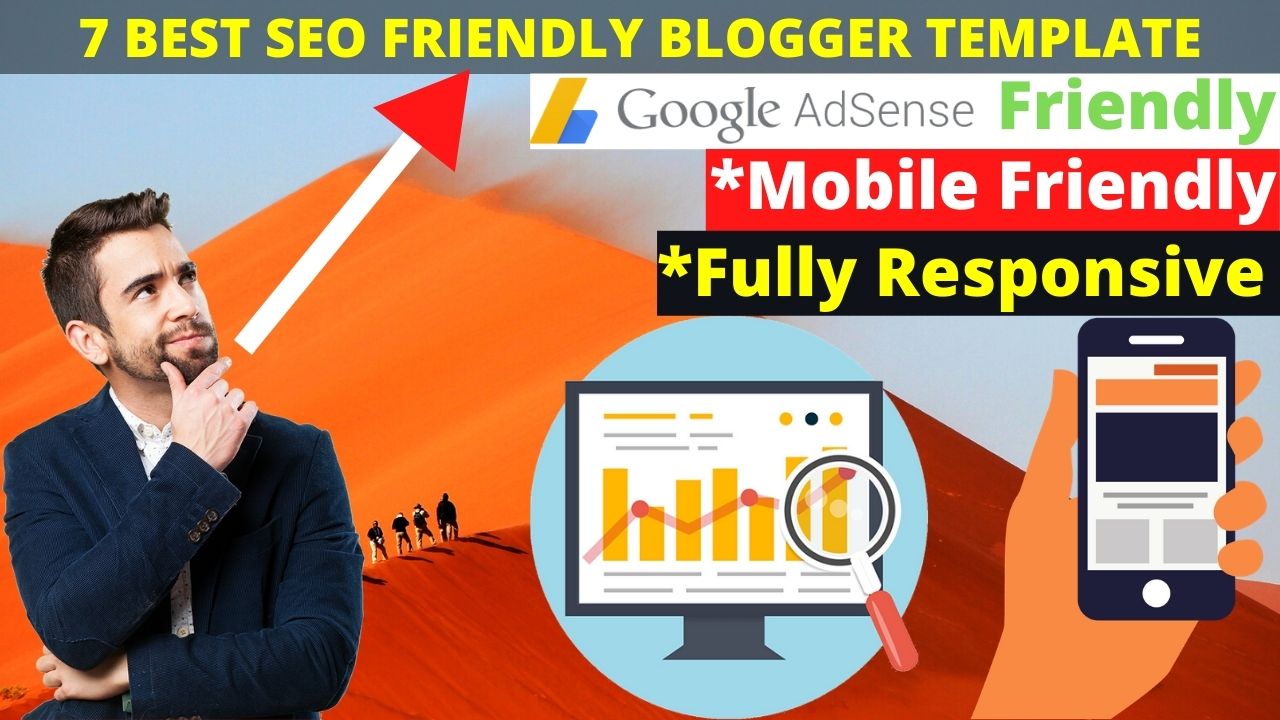 7 Best seo Friendly Blogger template in 2021
