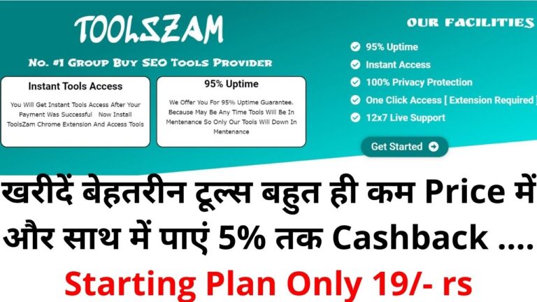 1 best Group Buy SEO Tool in Hindi Complete review Of Toolszam.co