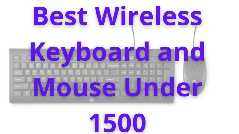 Best Wireless Keyboard and Mouse Under 1500